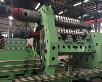 電液伺服四輥波紋板卷板機