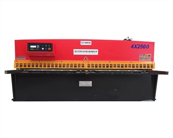 液壓剪板機怎么減少后擋料尺寸的誤差方法